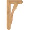 Ekena Millwork Olympic Craftsman Smooth Bracket, Western Red Cedar, 3 1/2"W x 14"D x 26"H BKT04X14X26OLY04SWR - alternate 3